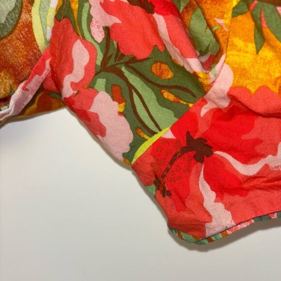 Dress Forum LA Tropical Print Shorts women's size small citrus fruit print - Picture 15 of 16